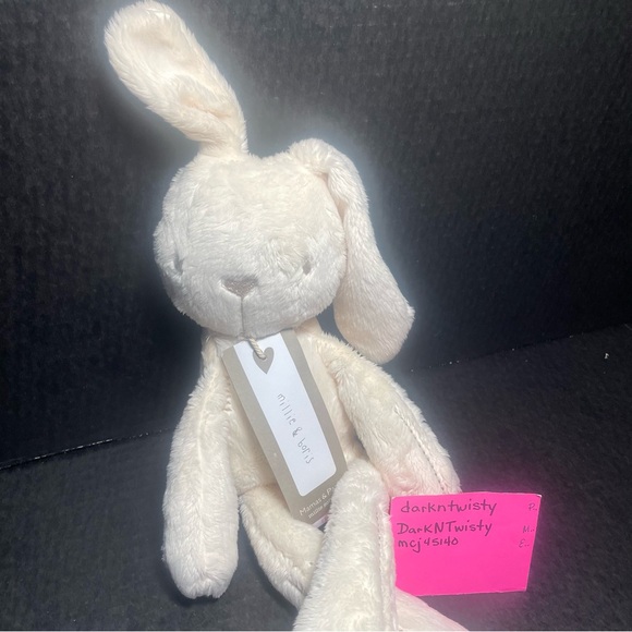 BNWT Imperfectly Perfect Mamas and Papas Plush Rabbit - Picture 1 of 16